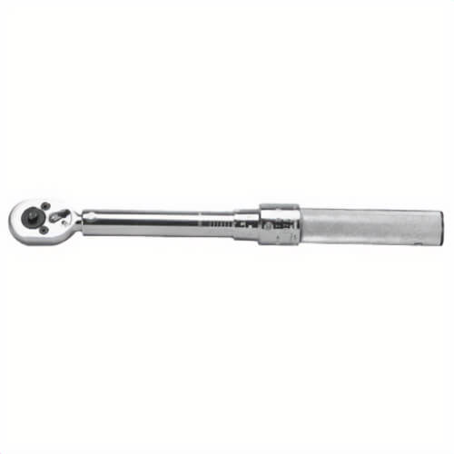 Wright® 3478 Micro Adjustable Torque Wrench, 3/8 in Drive, 30 to 200 in-lb, Ratcheting Head, 1 in-lb Graduation, 10.15 in OAL