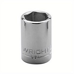 Wright® 30-10MM Shape II Standard Length Socket, 3/8 in Square Drive, 10 mm, 6 Points
