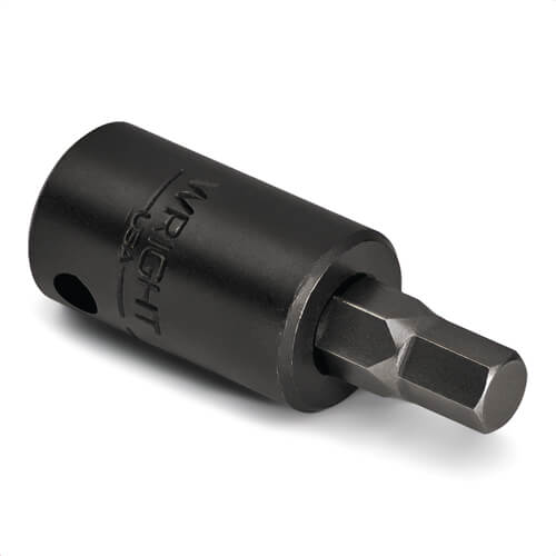 Wright® 42B-17MM Tool 1/2 in Drive Hex Bit Metric Impact