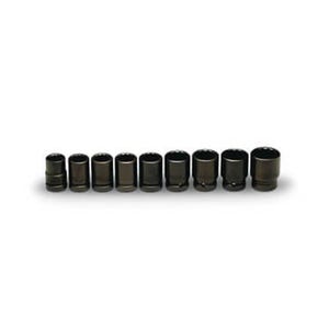 Wright® 603 3/4 in Drive 9 Piece Set, 12 Point