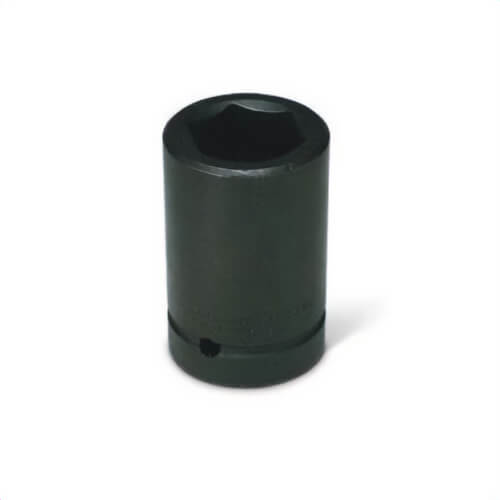 Wright® 89-65MM Socket, Shape III Style, 1 in Drive, 65 mm Deep Impact Socket, 6 Points