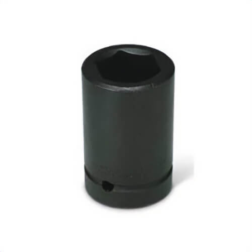 Wright® 89-60MM Deep Length Shape III Socket, Metric, 1 in Square Drive, 60 mm, 6 Points