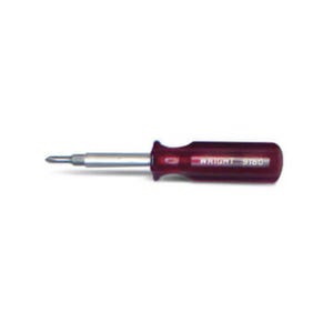 Wright® 9182 4-In-1 Screwdriver, 3-1/2 in Blade