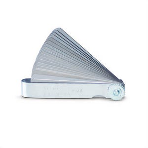 Wright® 9530 Blade Master Gauge Feeler Gauge Blade Set, 25 pc