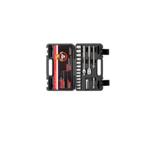Wright® Cougar Pro™ A36 Standard Socket Set, ASME B107.1, ASME B107.10, 6 Points, 3/8 in Drive, 18 pc, Circular
