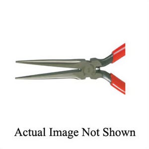 Weller® Xcelite® 57CGVN Standard Plier, Serrated/Straight Jaw, 1-7/8 in Jaw Length, 15/32 in Jaw Width, Forged Alloy Steel Jaw