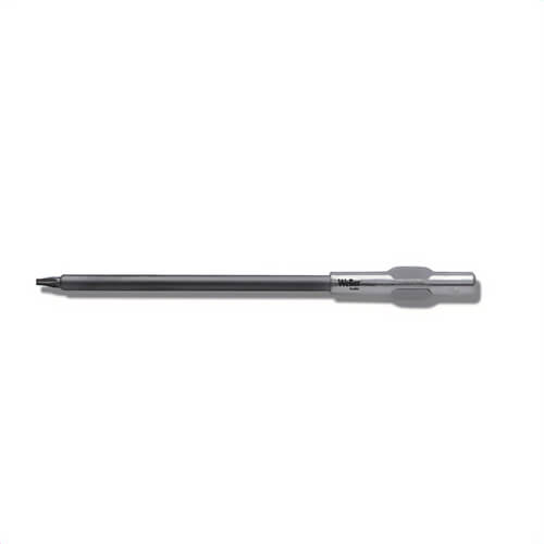 Weller® Xcelite® 998XTDN Screwdriver Blade, Interchangeable, Series: Series 99®, Imperial, T8 Point, Torx® Point, 4 in OAL, Round Shank, Steel