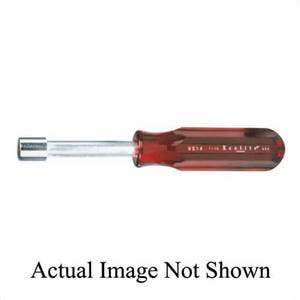 Weller® Xcelite® HS10N Nut Driver, Hex Drive Regular Length, 5/16 in Size, 7 mm Opening Depth, Imperial, Hollow Shank
