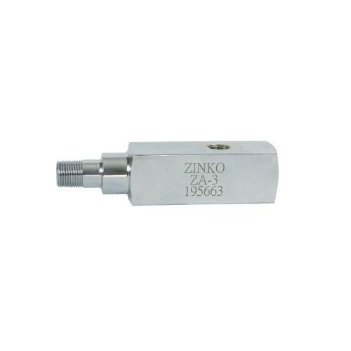 Zinko 195663 Gauge Adapter ZA3, 1/4 in, Gauge Port, 3/8 in M