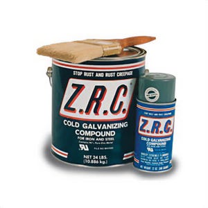 ZRC® 10000 Cold Galvanizing Compound, 12 oz, Light Gray