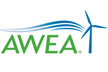 American wind energy association logo