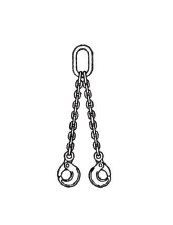 DOL latchlok hooks - double leg chain sling