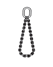single basket - double leg chain sling