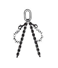 type SAL-B adjustable single leg chain sling