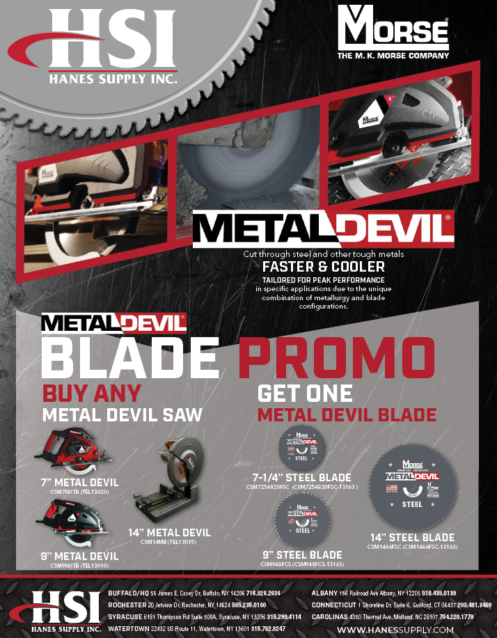 m.k. morse metal devil blade promo 2025