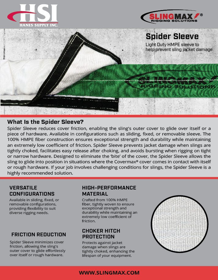 slingmax spider sleeve