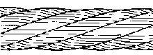 left lay regular lay wire rope