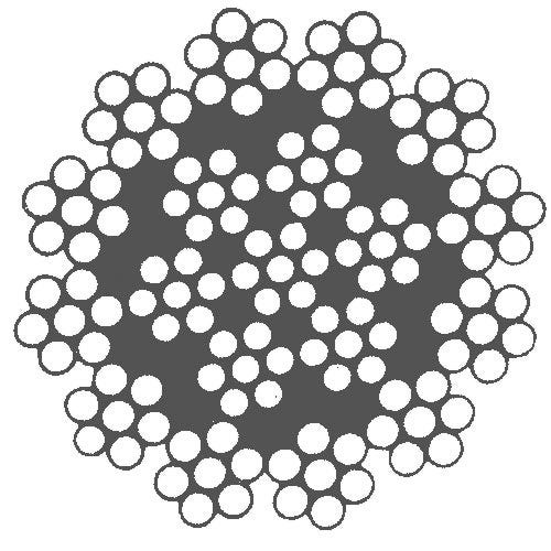 19x7 non-rotating wire rope