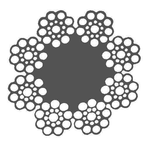8x19 seale wire rope