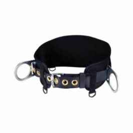 Black X-Large Miller by Honeywell 124N/XLBK Double D-Ring Lined Body Belt with 1-3/4-Inch Webbing 