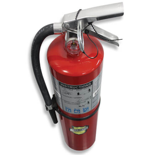 Red Fire Extinguisher Inspections and Maintenance